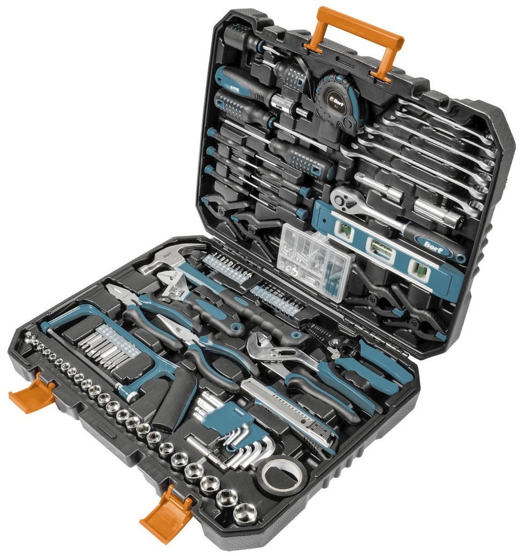 Набор домашнего мастера Bort BTK-168 (168 предметов)