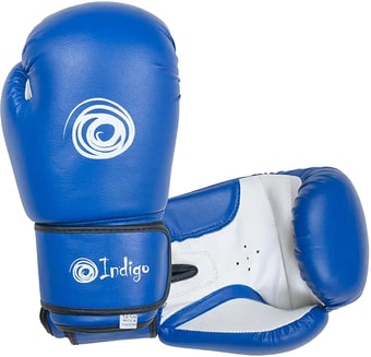 Перчатки для единоборств Indigo PS-799 (6 oz, синий)