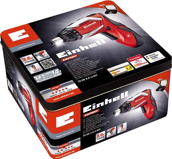 Шуруповерт Einhell TE-SD 3.6 Li Kit [4513495]