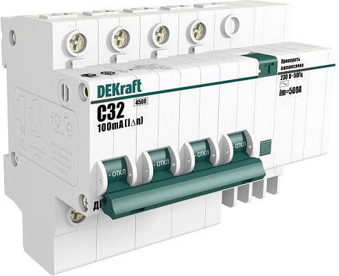 Дифференциальный автомат Schneider Electric DEKraft 15023DEK