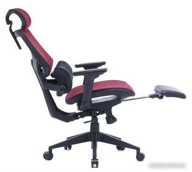 Кресло CACTUS CS-CHR-MC01-BK (черный/красный)