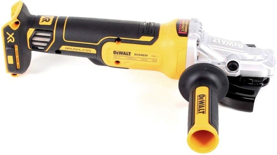 Угловая шлифмашина DeWalt DCG405FNT (без АКБ, кейс)