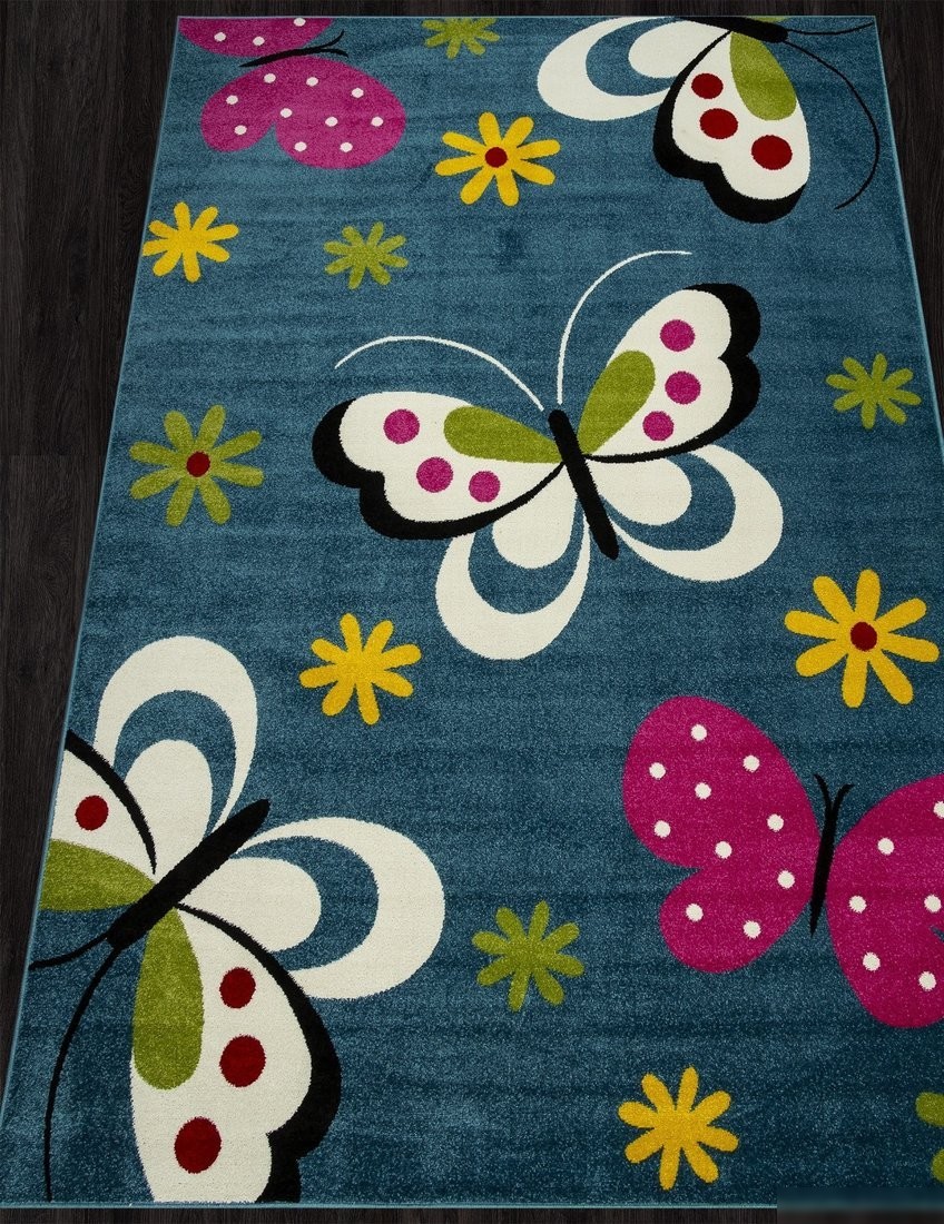 Ковер для жилой комнаты Merinos Orion 0772-STAN-BLUE (2x3)