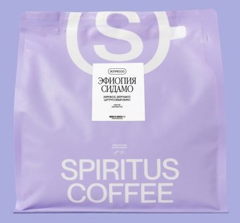 Кофе Spiritus Coffee Эфиопия Сидамо сорт Арабика 1 кг