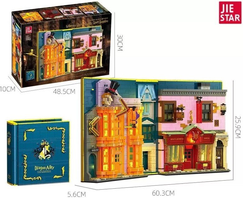 Конструктор JIE-STAR Книга Аллея Диагонов часть 1 JJ9057