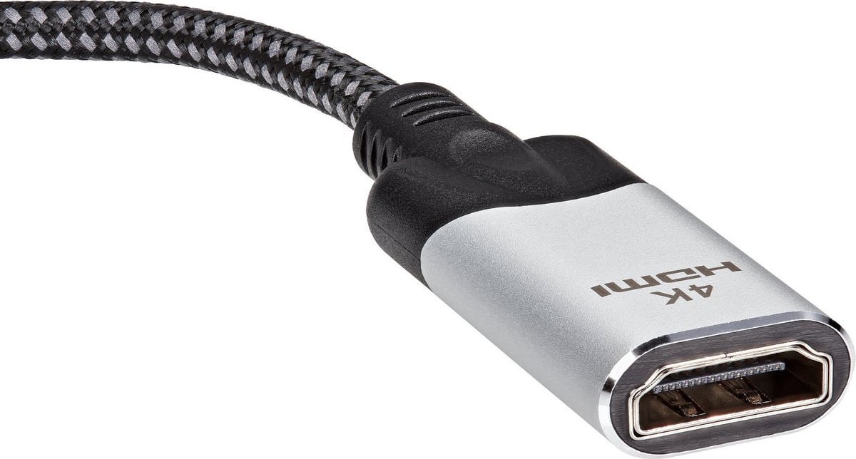 Адаптер VCOM CG616M-0.15 miniDisplayPort - HDMI (nan м, черный/серый)