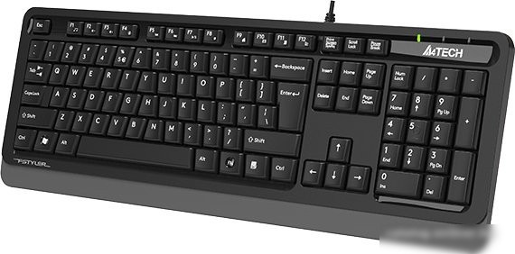 Клавиатура A4Tech Fstyler FKS10 (черный/серый)