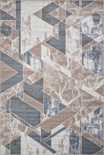 Ковер для жилой комнаты Merinos Sierra F354-STAN-BEIGE-BLUE (2.5х5)