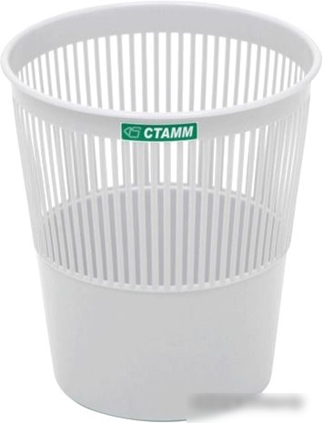 Корзина для бумаг Стамм КР22 (серый) Корзина для бумаг Стамм КР22 (серый)