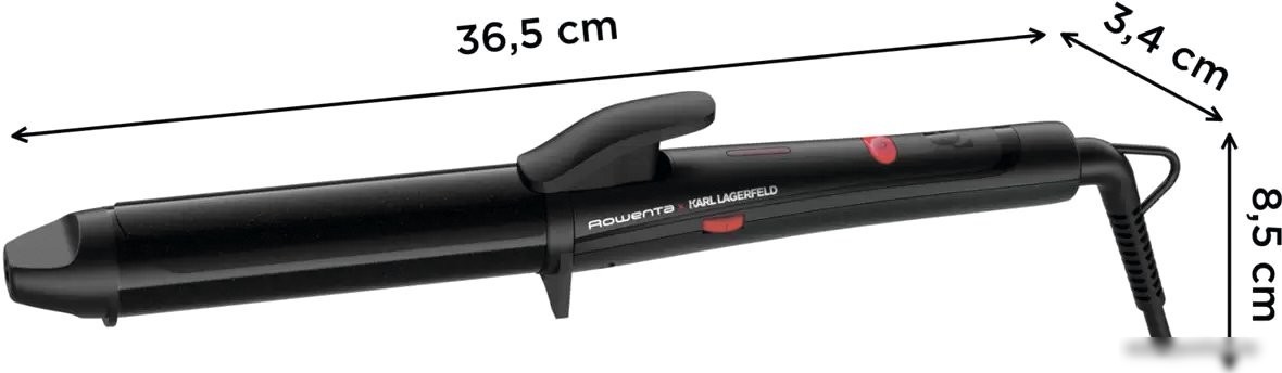 Круглая плойка Rowenta Karl Lagerfeld CF323LF0