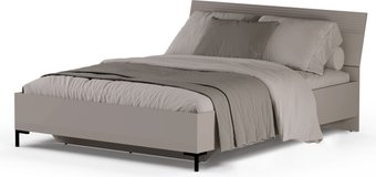 Кровать Black Red White Domenica LOZ180х200 Д (глиняный серый/глиняный серый)