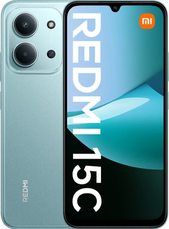 Телефон Xiaomi Redmi 15C 4G 6GB/128GB международная версия (зеленый)