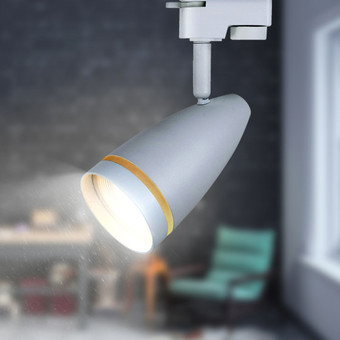 Трековый светильник ЭРА TR49-GU10 WH Б0054161