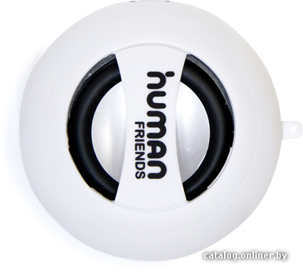 Портативная колонка CBR Human Friends Sphere White