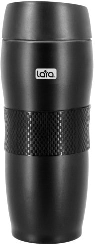 Термокружка Lara LR04-23 Black 0.45л (черный)