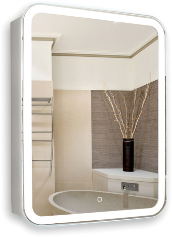 Silver Mirrors Шкаф с зеркалом Фиджи 50x75 LED-00002362