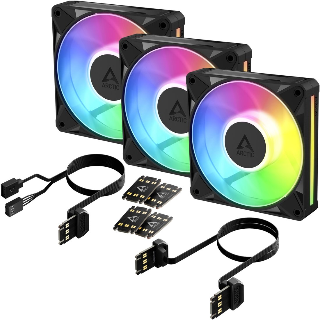 Комплект вентиляторов для корпуса Arctic BioniX P12 A-RGB 3 Pack ACFAN00337A