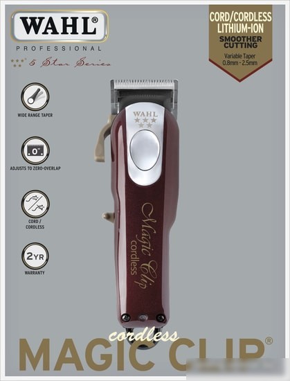 Машинка для стрижки волос Wahl Cordless Magic Clip 8148-2316H