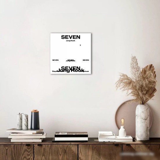 Картина Stamprint Seven 1 ID030 (30x30)