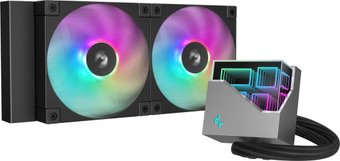 Система жидкостного охлаждения для процессора DeepCool LT240 BK ARGB R-LT240-BKAMNC-G-1