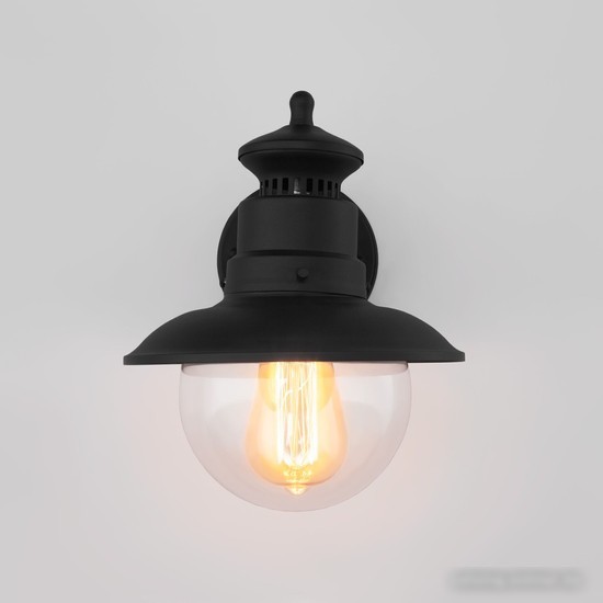 Уличный настенный светильник Elektrostandard Talli GL 3002D (черный)