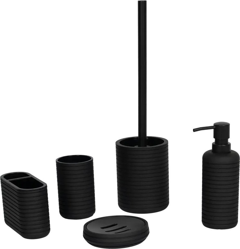 Дозатор для жидкого мыла Swensa Lago SWP-2410-BLK-01 (черный)