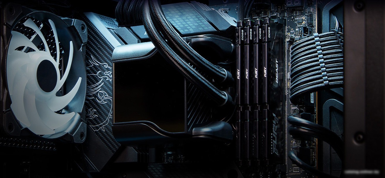 Оперативная память Kingston FURY Beast 2x32ГБ DDR5 6000 МГц KF560C30BBEK2-64