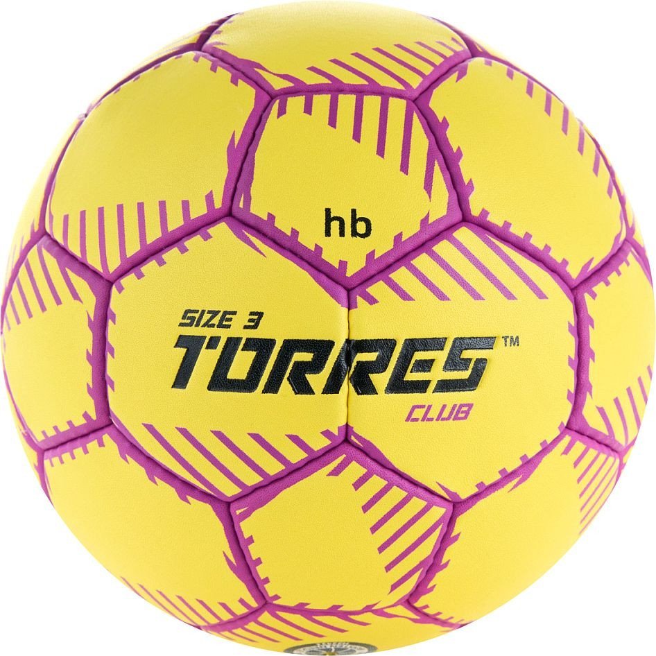 Мяч Torres Club H32433 (размер 3, желтый)