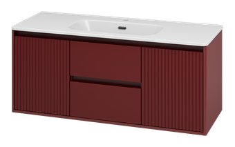 Brevita Тумба с умывальником Wine 120 Win-09120-04-01-2Я+B-OND120-01