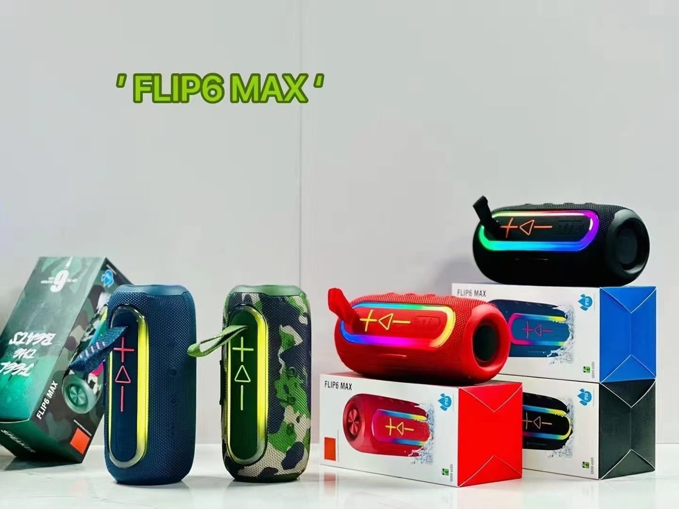 Беспроводная колонка Bseng FLIP6 Max (камуфляж)