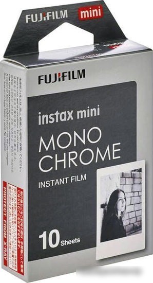 Картридж для моментальной фотографии Fujifilm Instax Mini Monochrome (10 шт.)