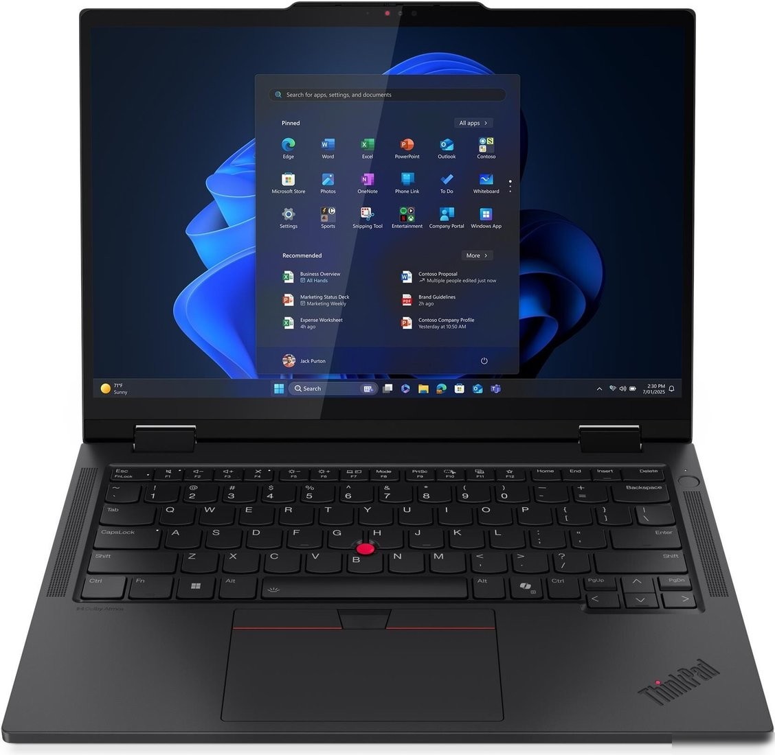 Ноутбук 2-в-1 Lenovo ThinkPad T14s 2-in-1 Gen 1 21R3000WUS