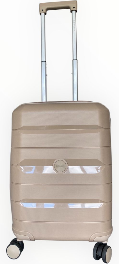 Чемодан-спиннер Eurobags PP-N95 (S, бежевый)