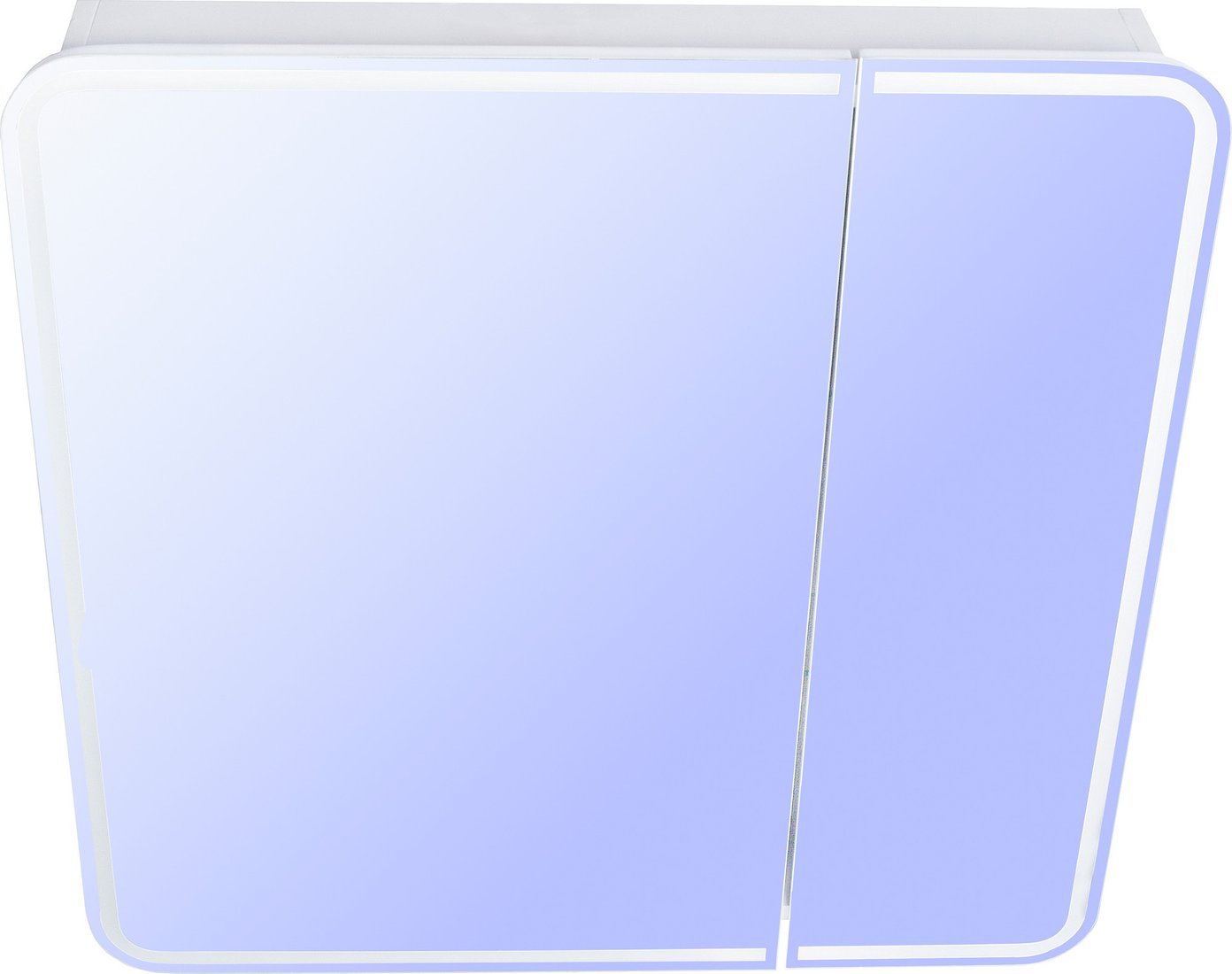 Symbolite Шкаф с зеркалом для ванной Каре 80x80 (с подсветкой, сенсор на зеркале)