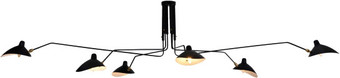 Подвесная люстра Lussole Loft Fairbanks LSP-9562