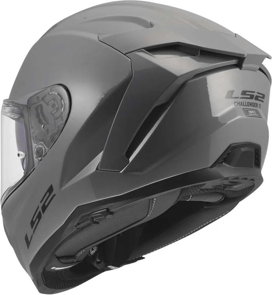 Мотошлем LS2 FF817 Challenger II Solid (S, Nardo Grey)