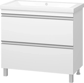 Misty Тумба с умывальником Ингрид 90 П-Инг-01090-012Я+10.150.00900.001