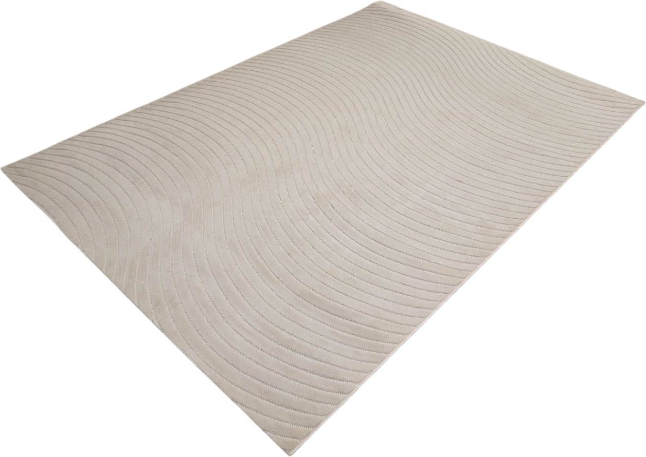 Ковер для жилой комнаты Radjab Carpet Сканди Сизаль Прямоугольник 10937B 12266RK (2.4x3.4, Krem/Krem)