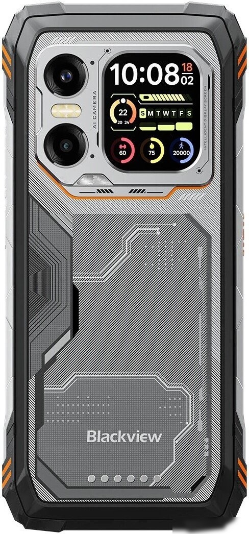 Телефон Blackview Xplore 1 12GB/256GB (черный/оранжевый)