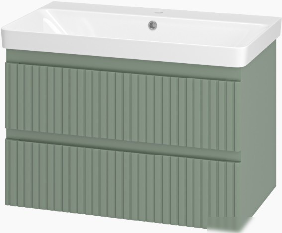 Brevita Тумба под умывальник Victory 80 VIC-09080-0802Я (зеленый матовый)