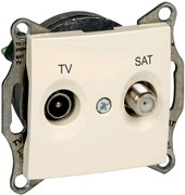 Розетка телевизионная Schneider Electric Sedna SDN3401647