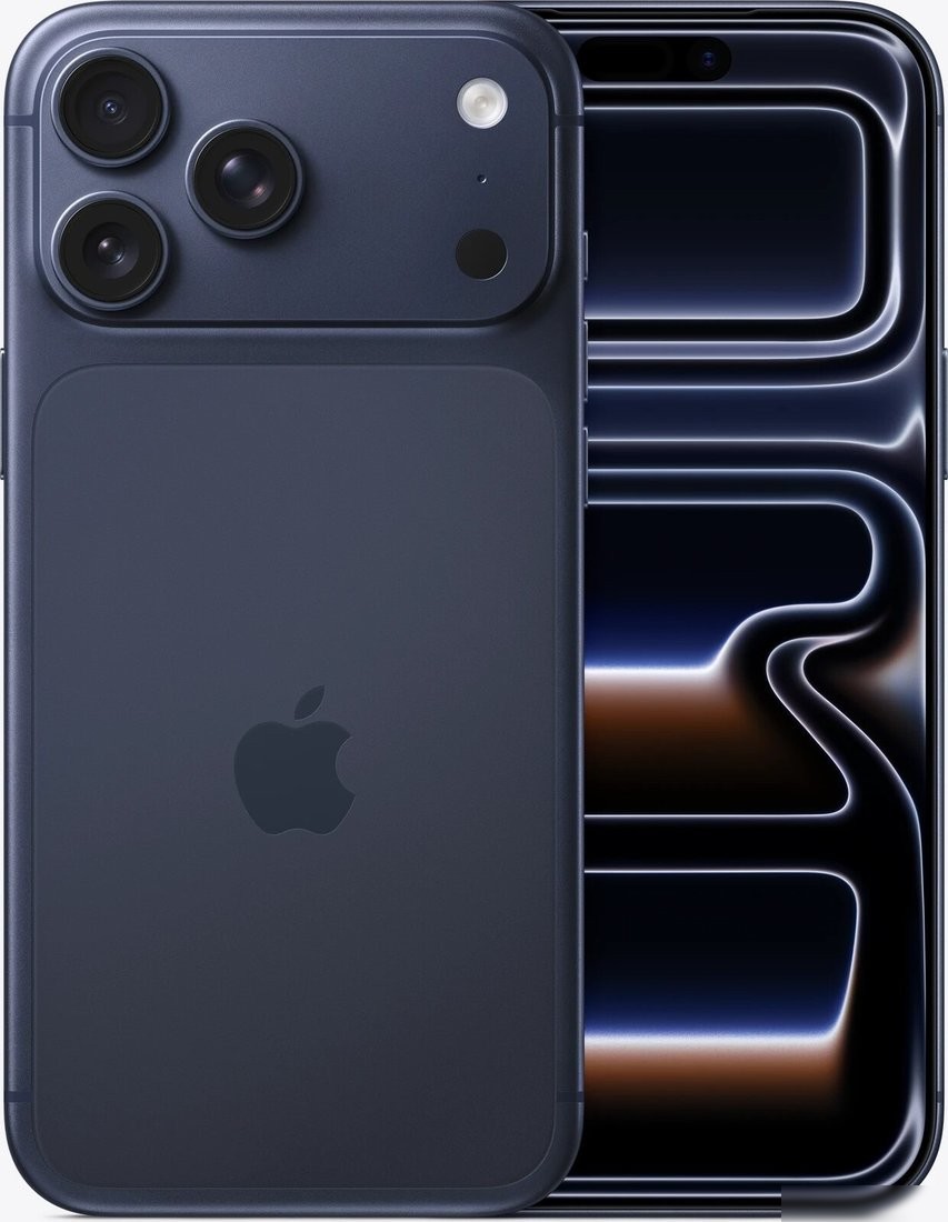 Телефон Apple iPhone 17 Pro Max 1TB (глубокий синий)