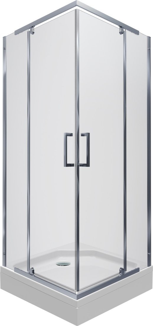 Душевой уголок Triton Каппа-Хром 90x90 (с поддоном)