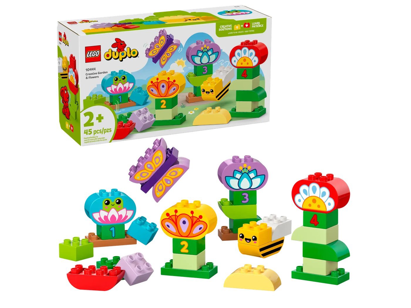 Конструктор LEGO Duplo Креативный цветочный сад 10444