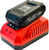 Аккумулятор с зарядным устройством ELITECH 1820.131800-A1 (18В + 18В/2 Ah)