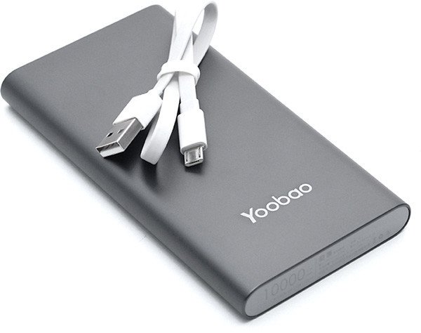 Портативное зарядное устройство Yoobao A1 (серый)