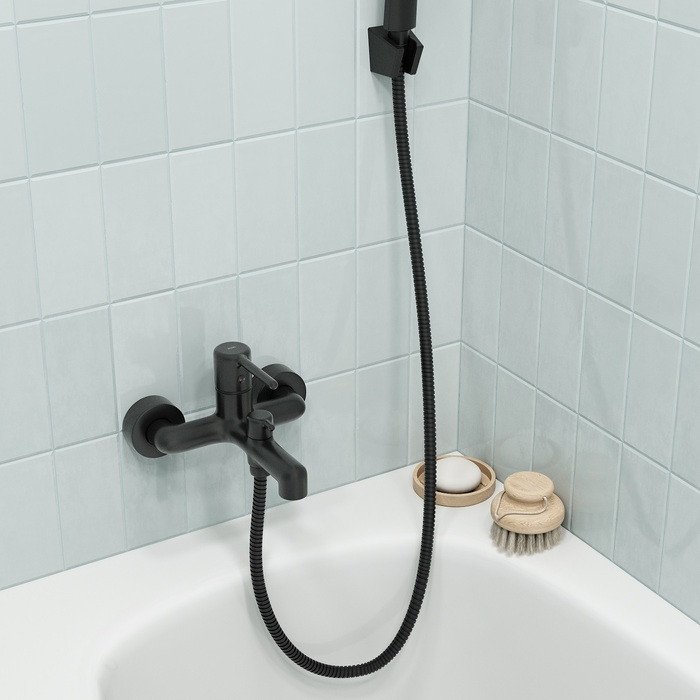 Душевой шланг IDDIS Agua AGUS17B0i19 (черный матовый)