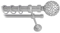 Карниз для штор Lm Decor Ажур 095 2р витой 25/16мм (сатин, 2м)