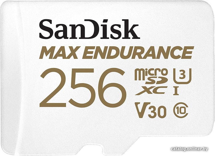 Карта памяти SanDisk microSDXC SDSQQVR-256G-GN6IA 256GB (с адаптером)