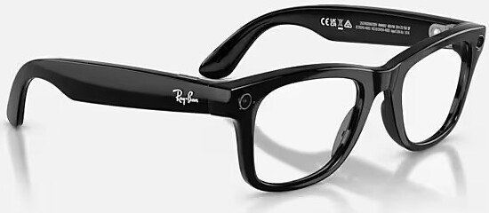 Умные очки Ray-Ban Meta Wayfarer Gen 2 RW4012 (large, черный глянцевый/прозрачный/графитовый зеленый)